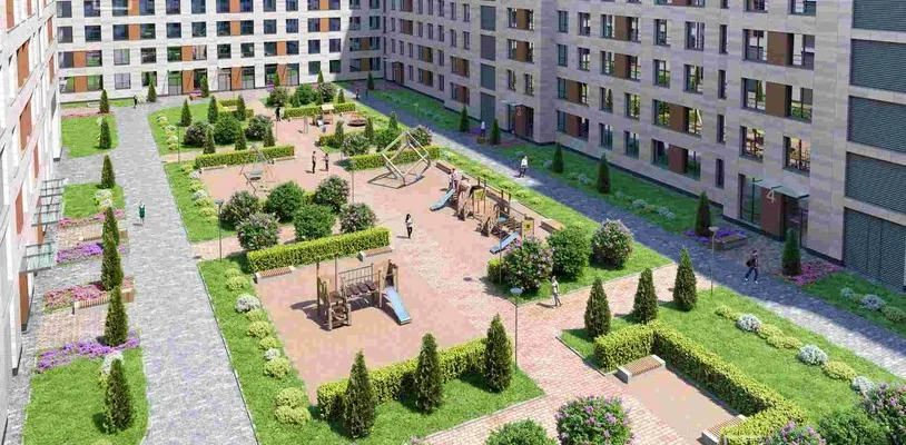 Petrovskij ostrov — Места общего пользования