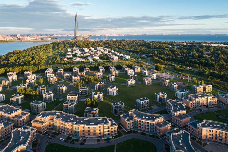 Лахта Парк — Инфраструктура