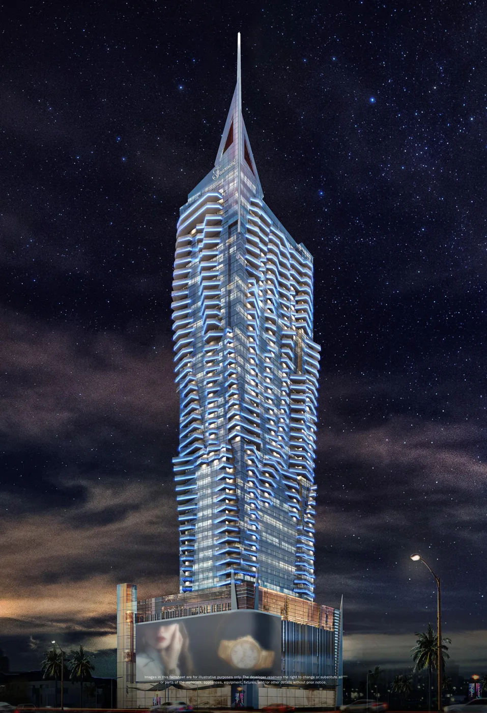 Fairmont Dubai Skyline