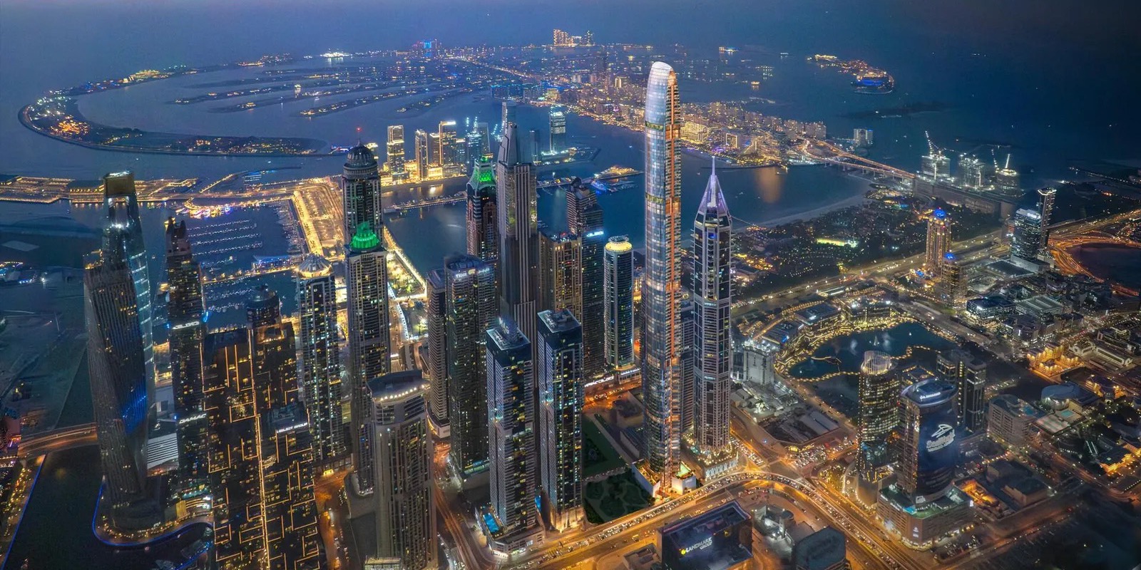 Dubai Marina: гавань, башни-рекордсмены и новые дома у воды