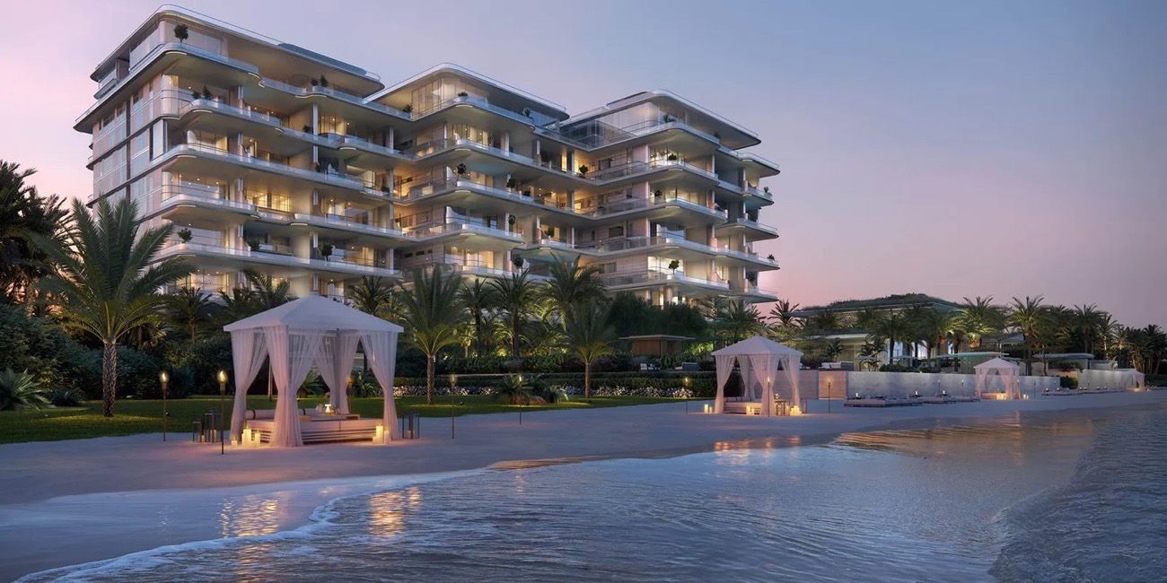 Palm Jumeirah: остров из песка и дома, которые на нём строят