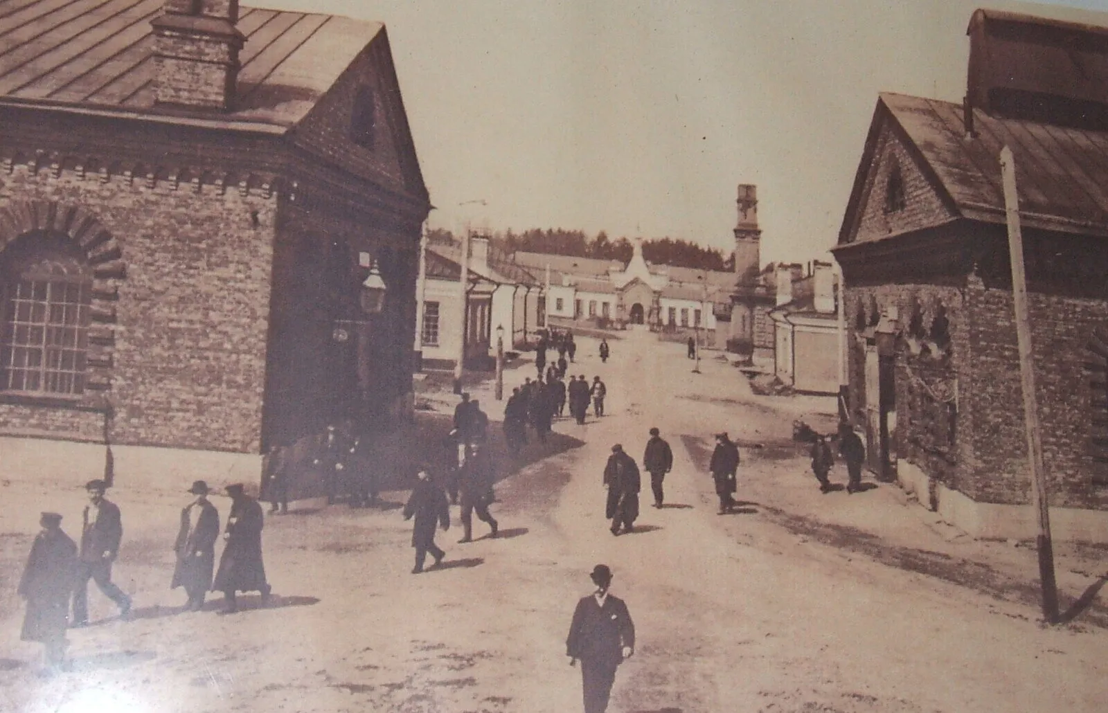 Внутренний двор Сестрорецкого завода, 1914 год