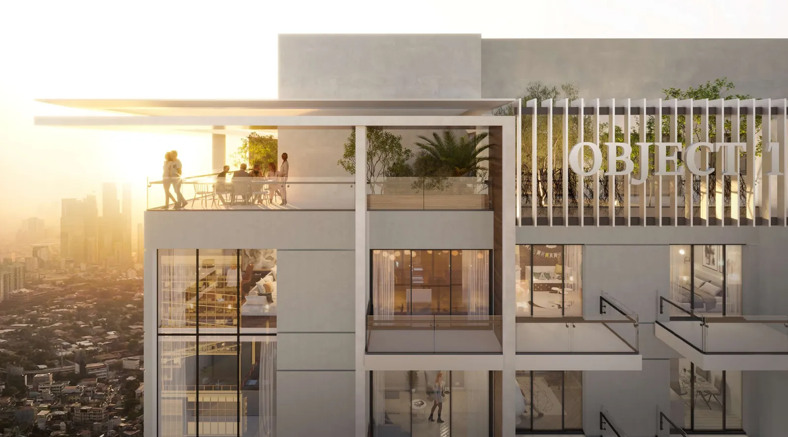 1Wood Residence, Building 1