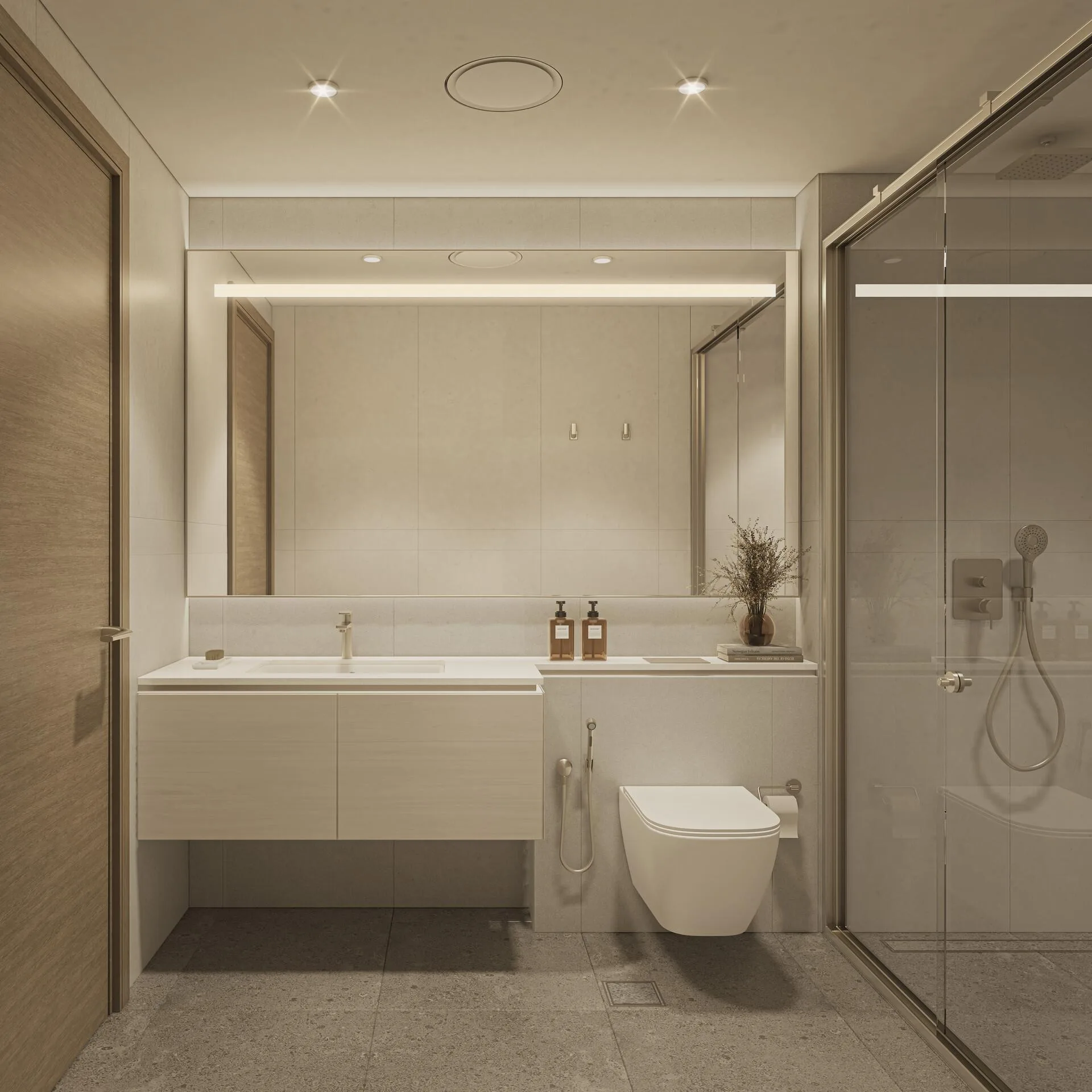 Ванная комната в квартире 350 Riverside Crescent