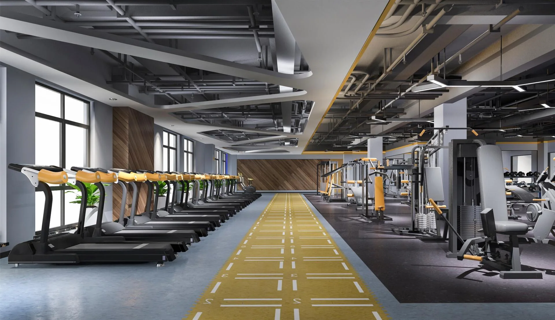Тренажёрный зал The London Gym в Aeternitas