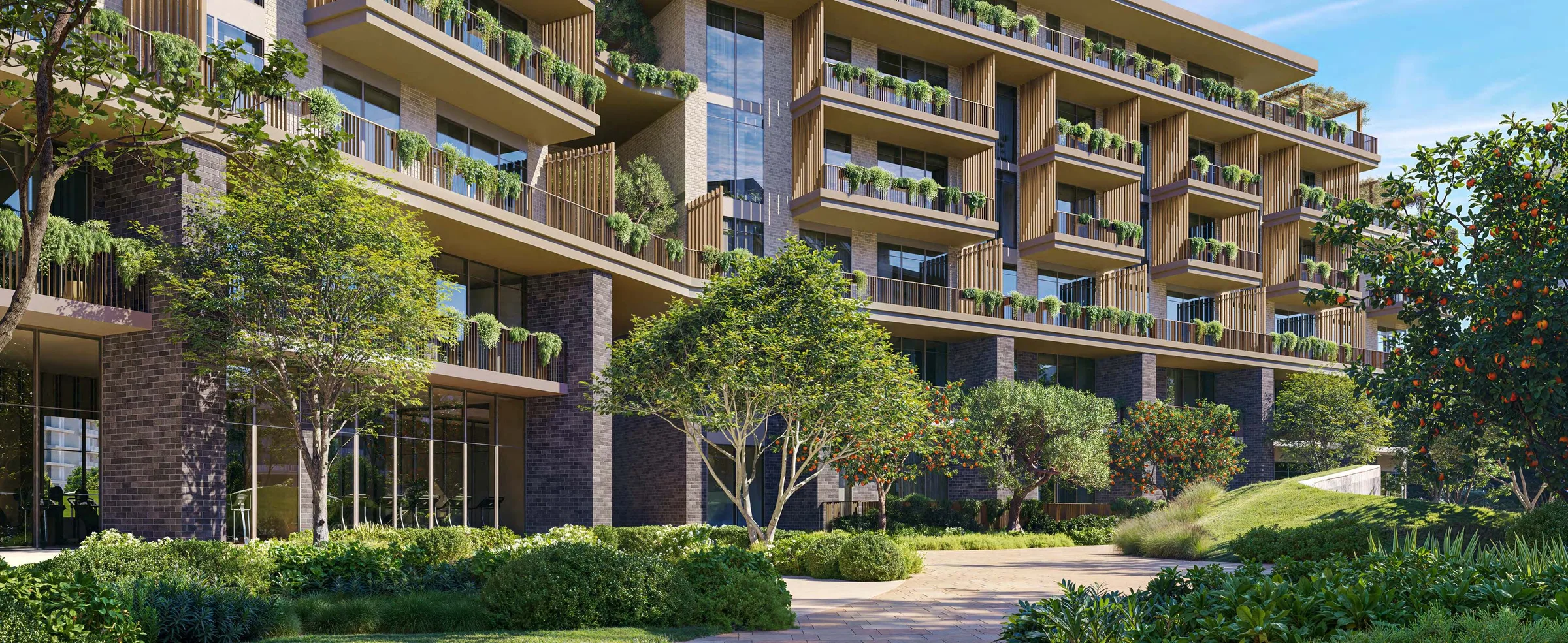 Дом Arancia Yards 2 среди сада