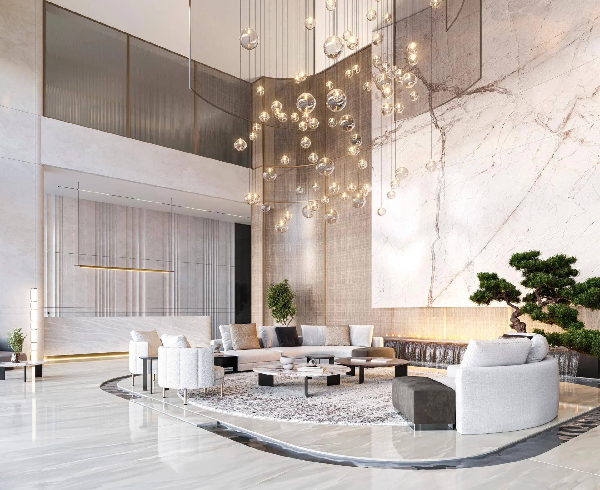 Лобби Arka Enclave Residences