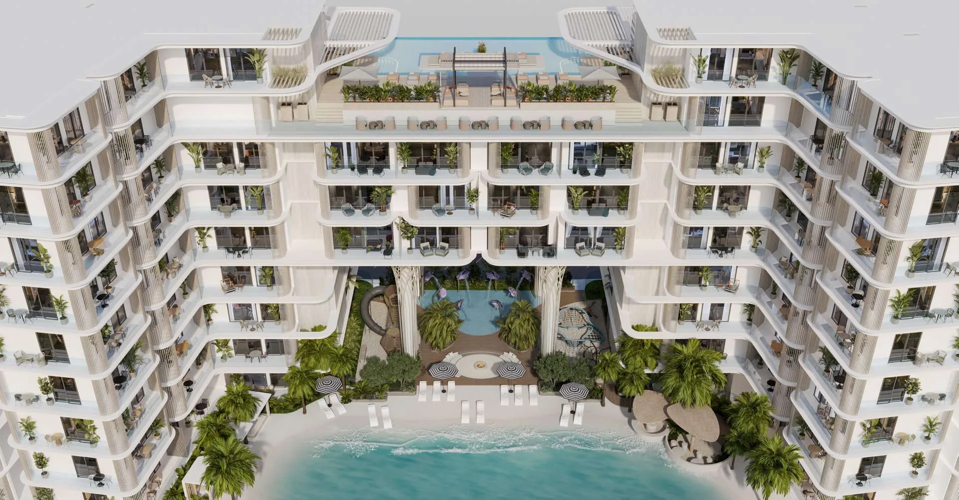 Arthouse Residences крупным планом сверху