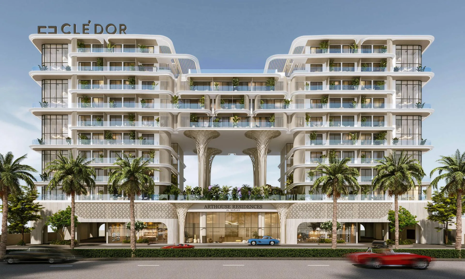 Фасад Arthouse Residences с улицы
