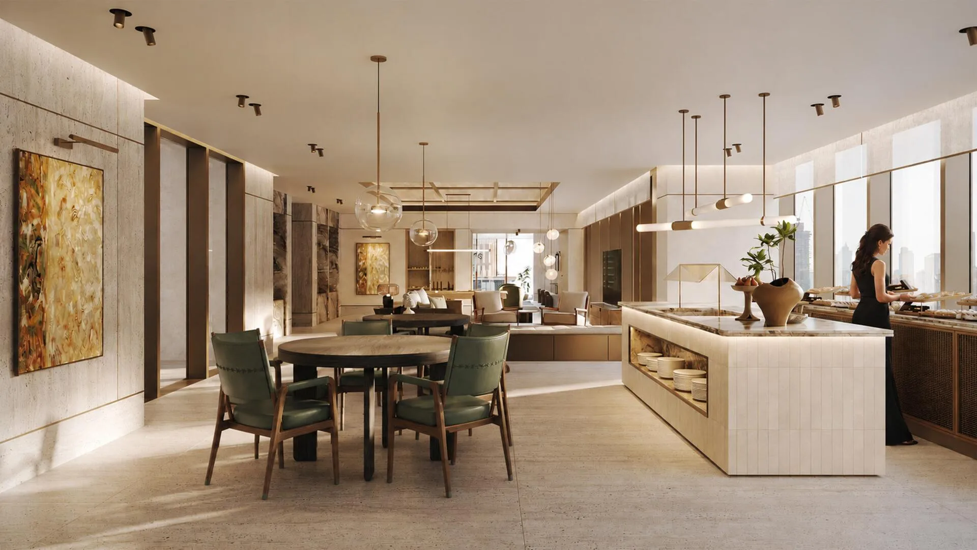 Лаунж для жителей Avenue Park Towers II