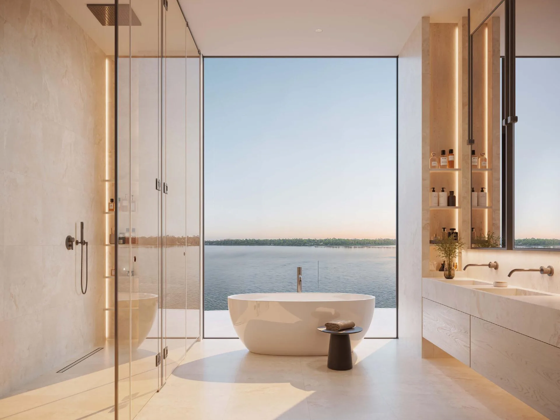 Ванная в резиденции AYA Beachfront Residences
