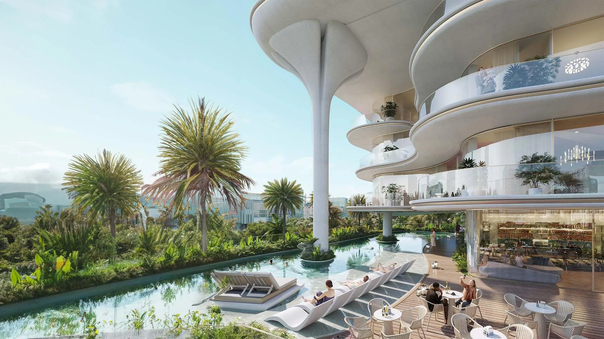 Бассейн Beach Walk Residence 3