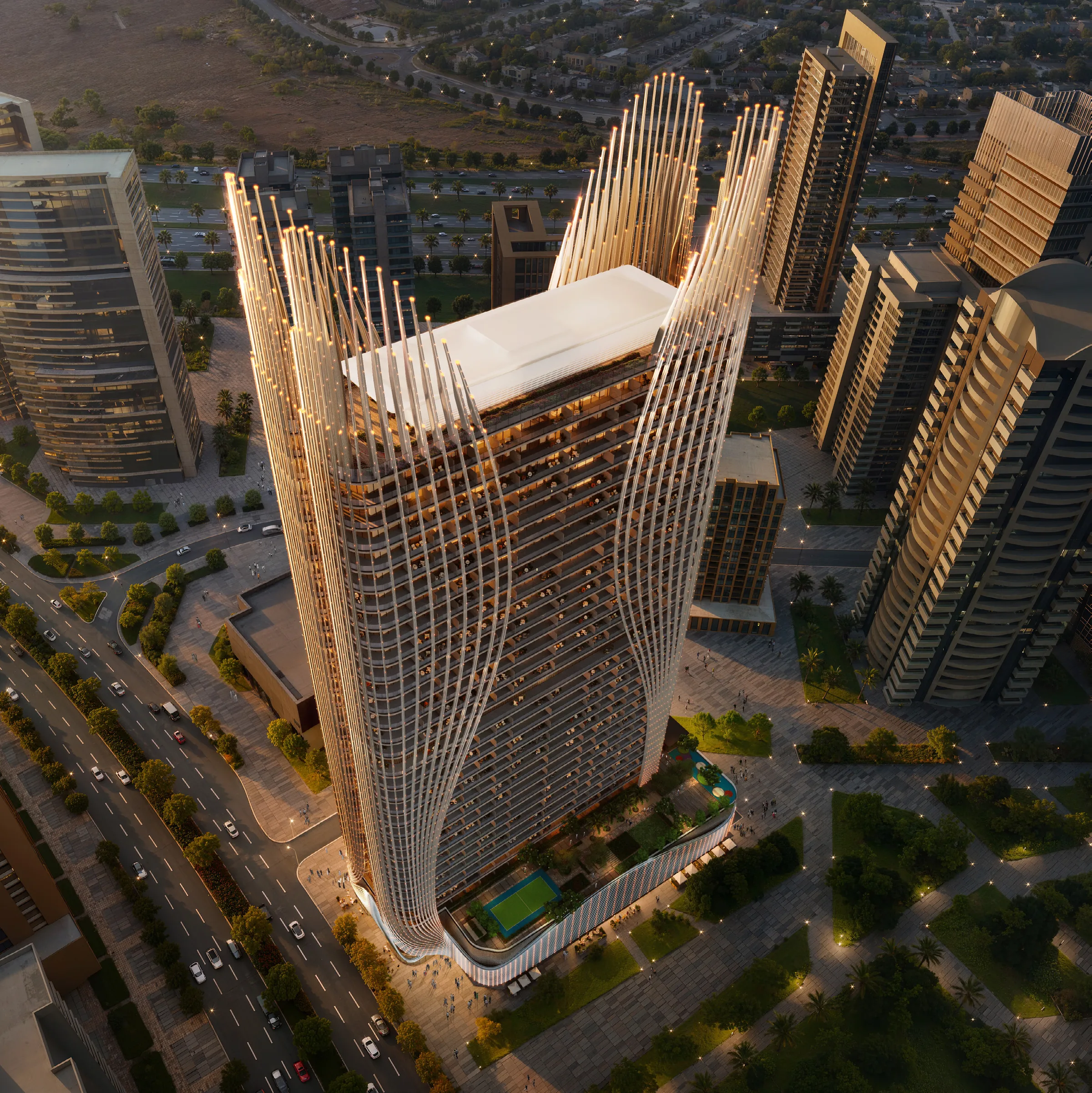 Skyhall сверху