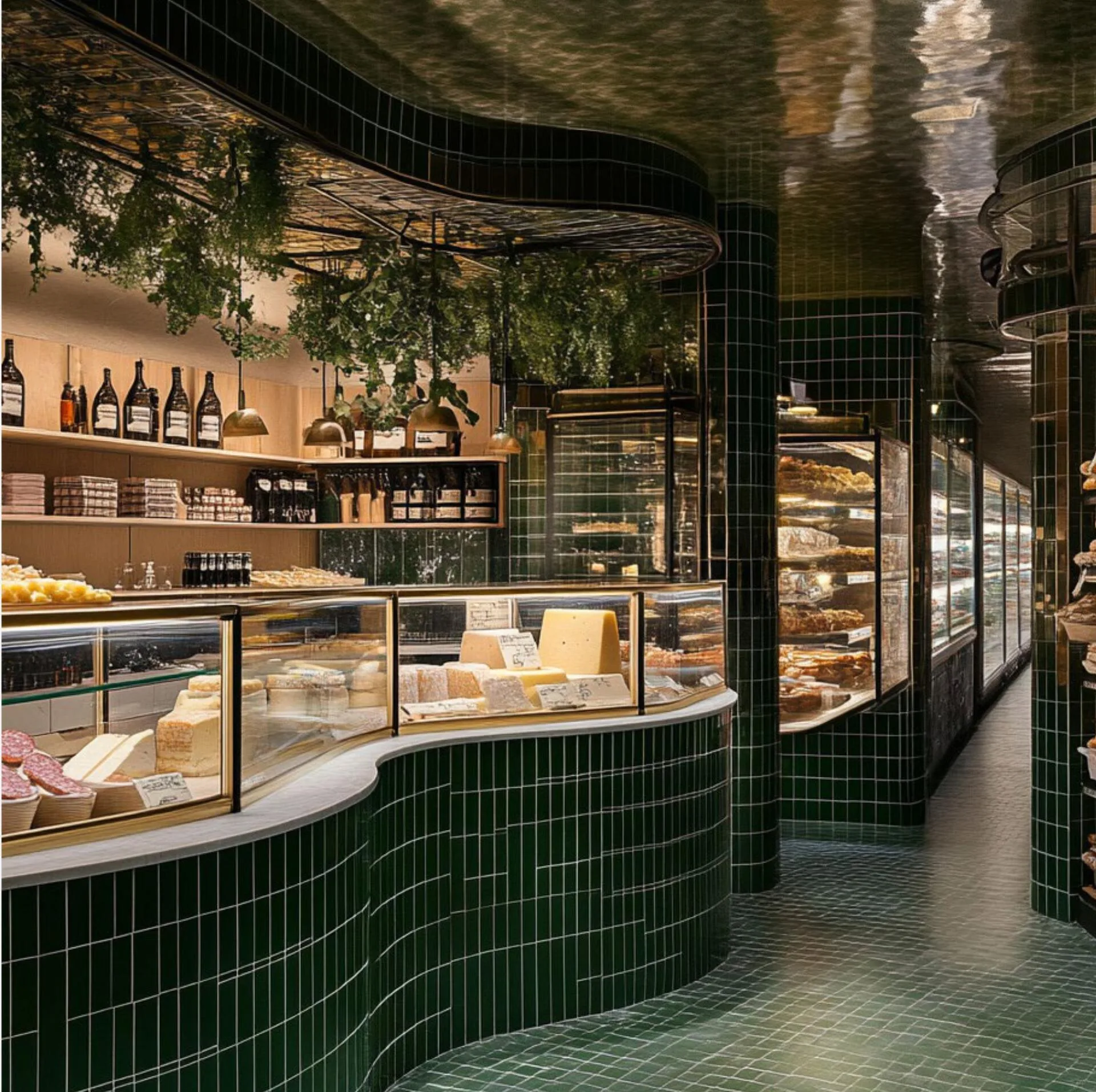 Сырная лавка и деликатесы в Le Marché