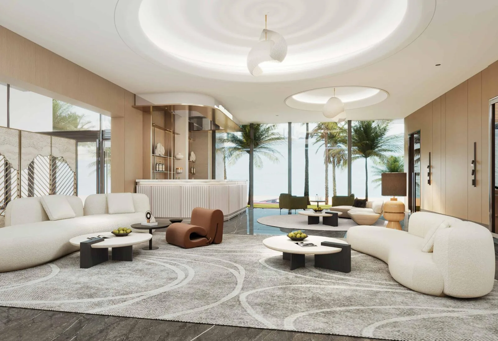 Лаунж Dream Life Residence с видом на пальмы