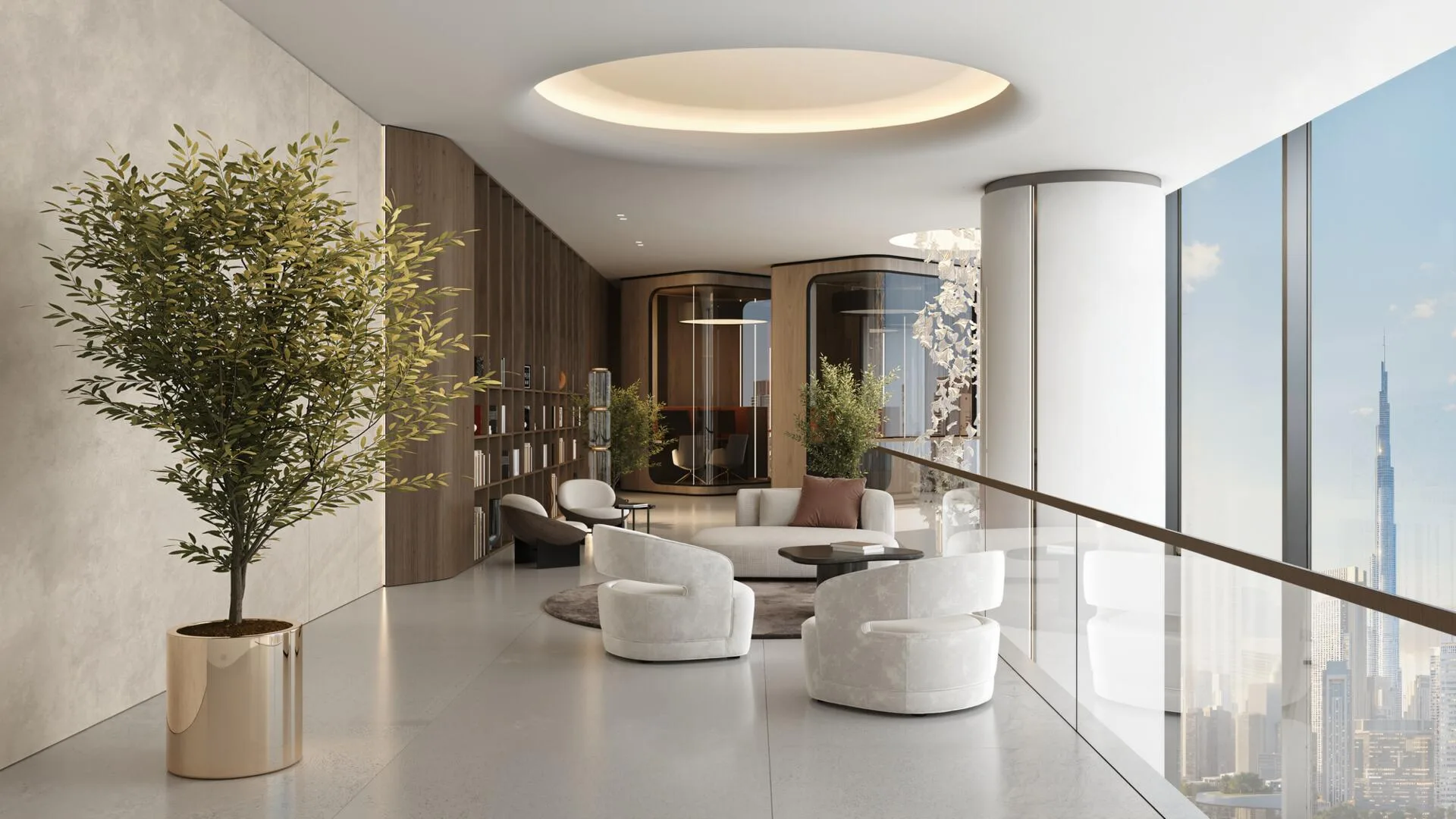 Зал для работы и встреч Sky Club