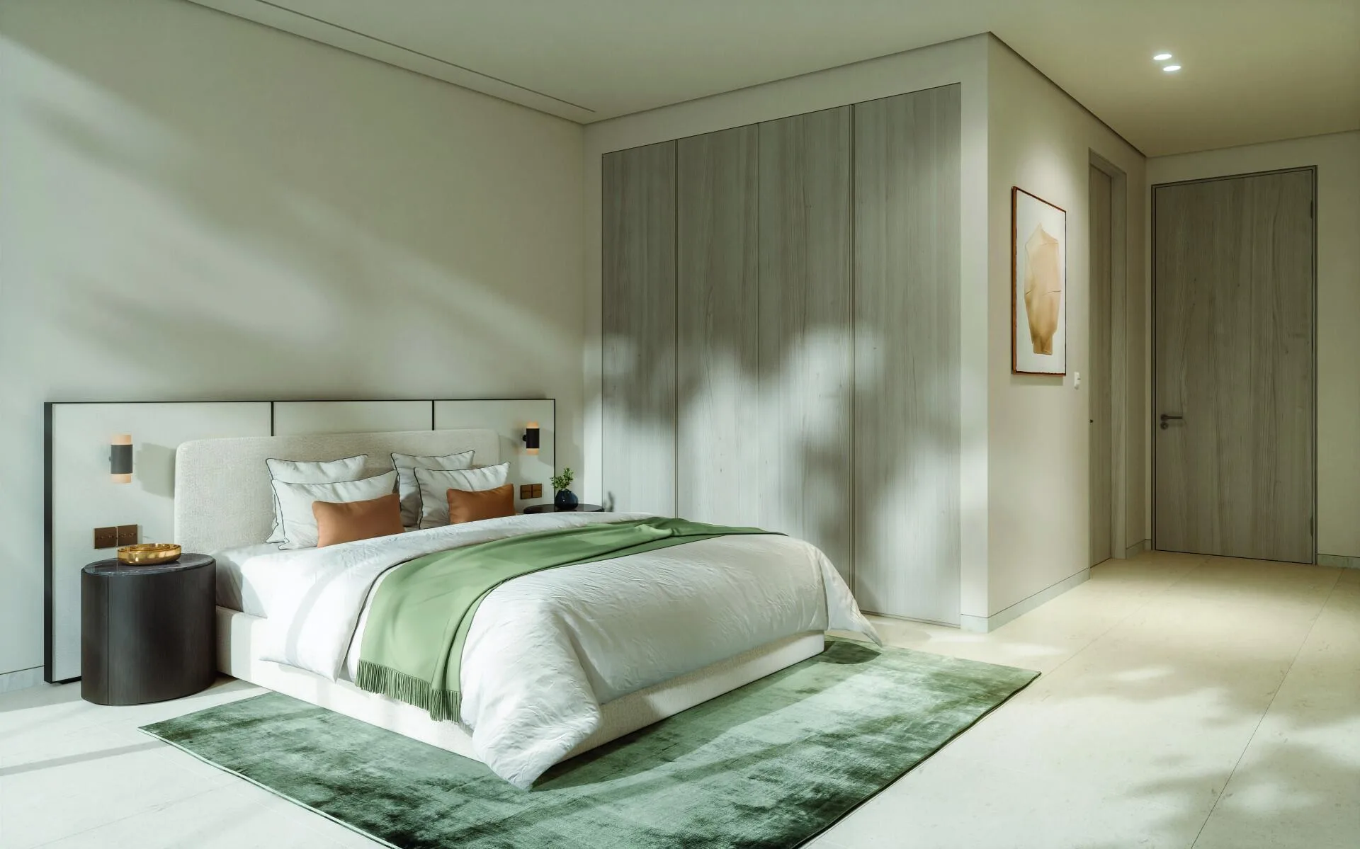 Спальня в резиденции Eden House The Canal