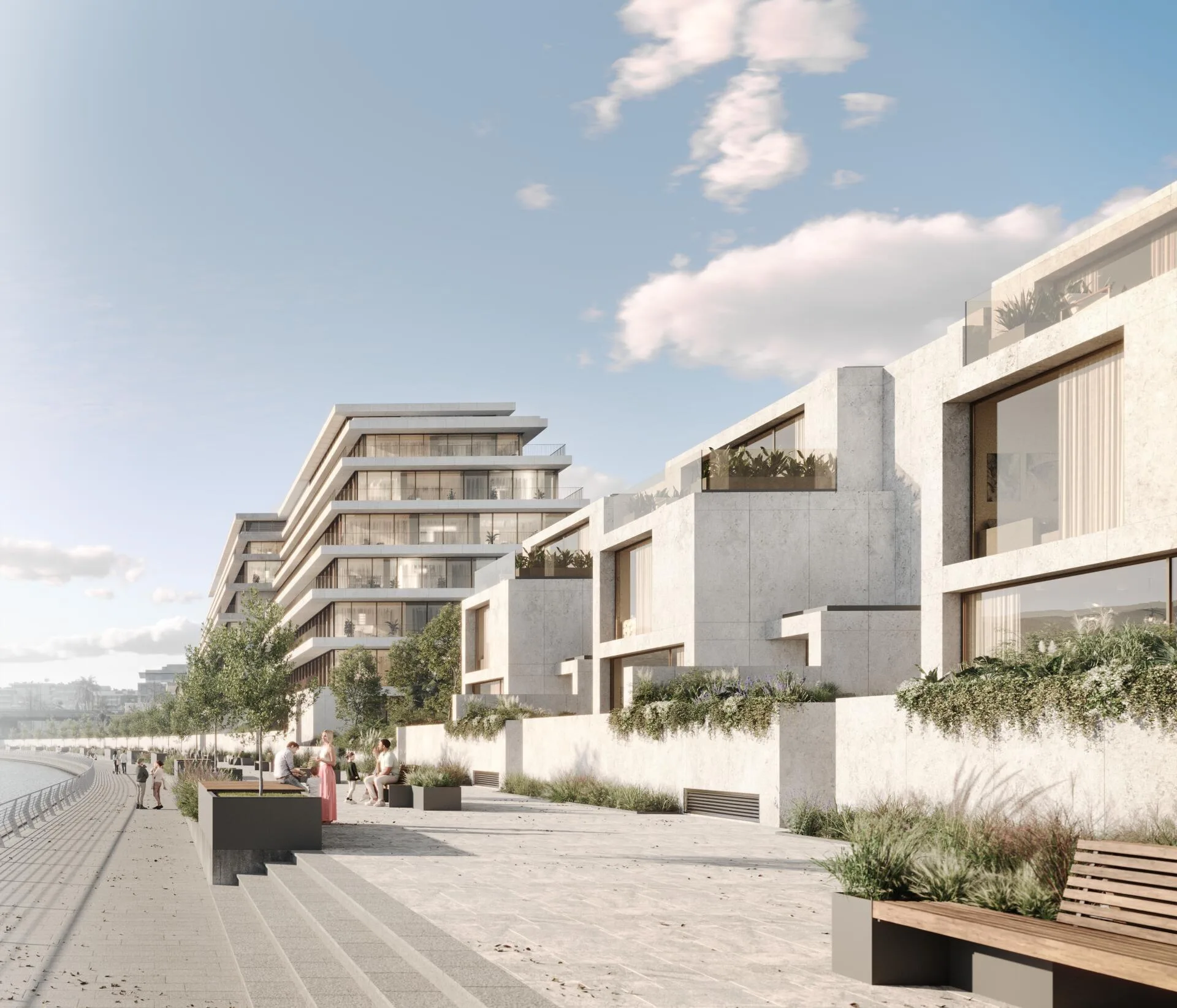 Виллы Eden House The Canal вдоль набережной канала