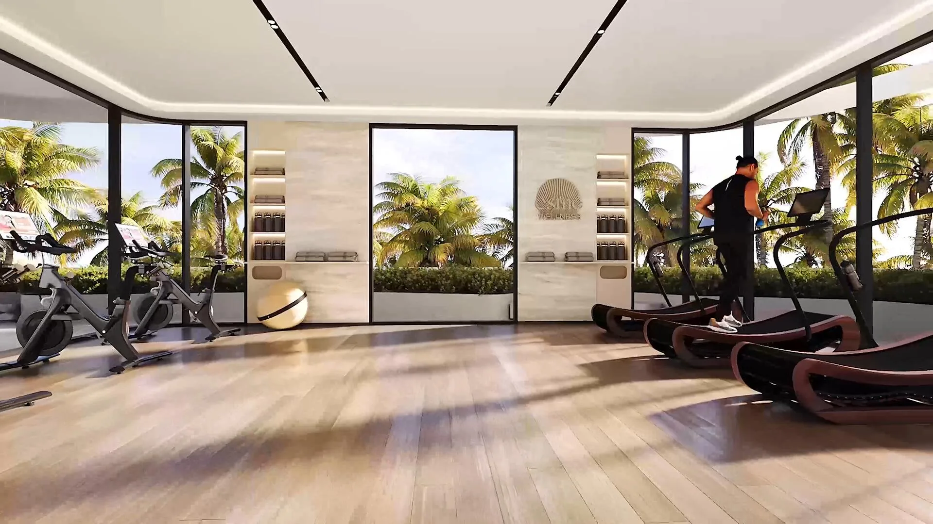 Крытый спортзал Esmé Beach Residences