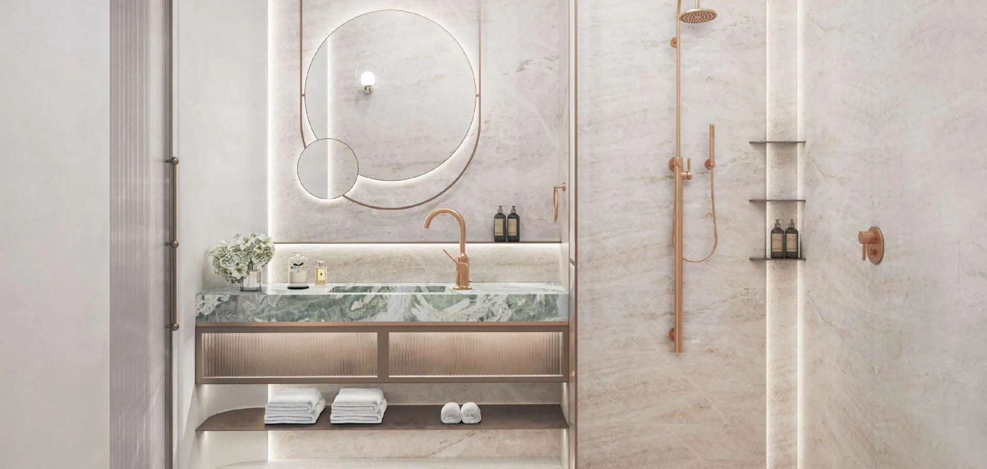 Ванная комната в квартире Flow Residences
