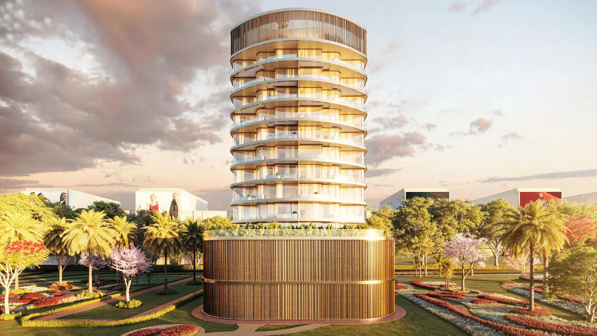 Isla Private Residences среди садов Dubai Islands