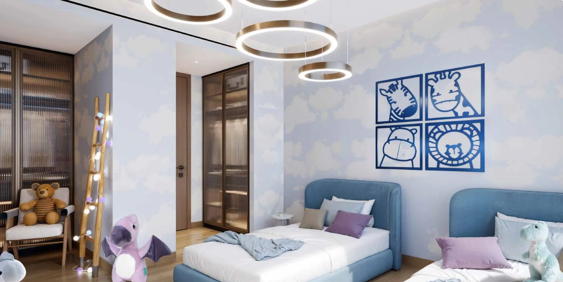 Детская в квартире Kaia Residences