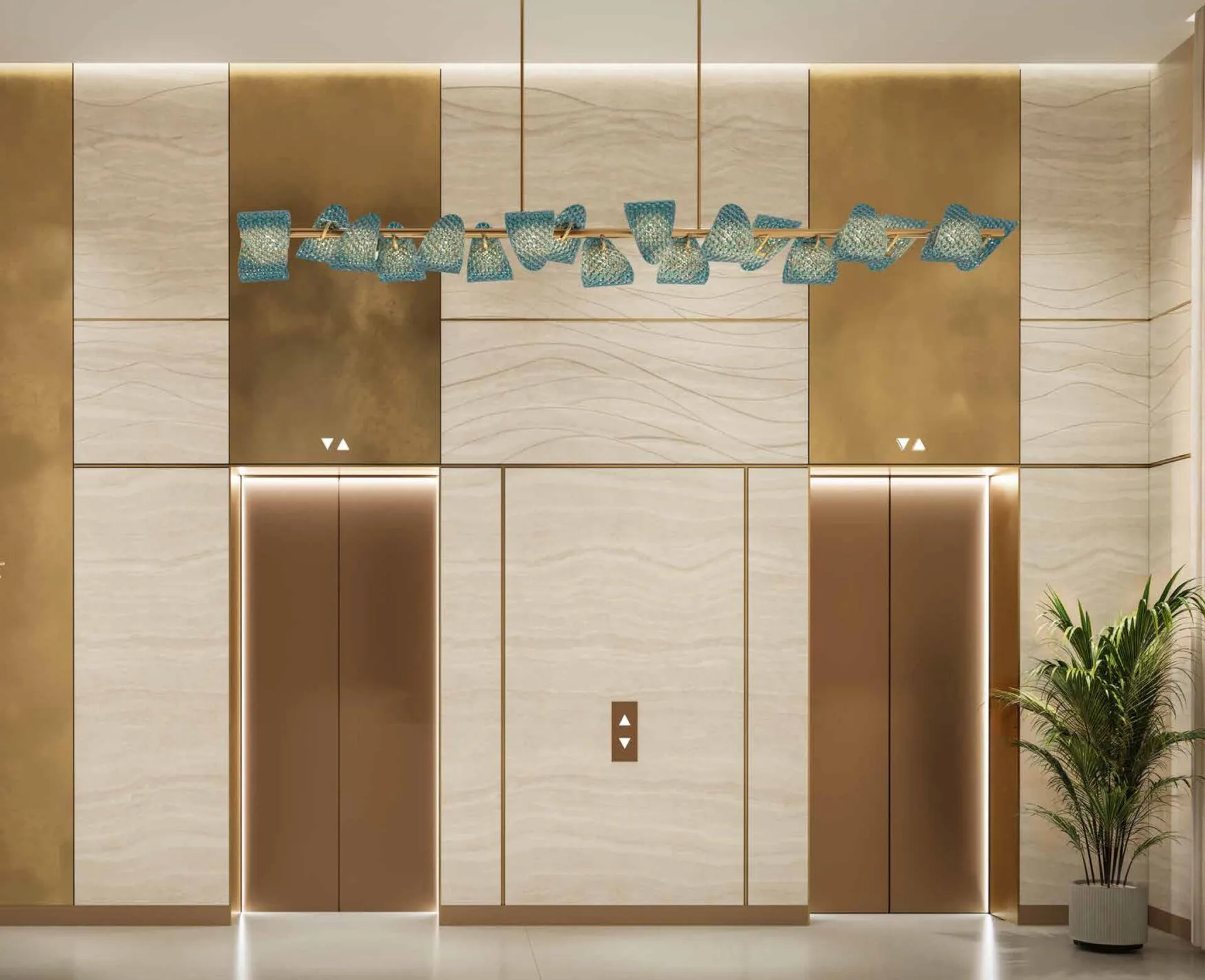 Лифтовой холл Kaia Residences