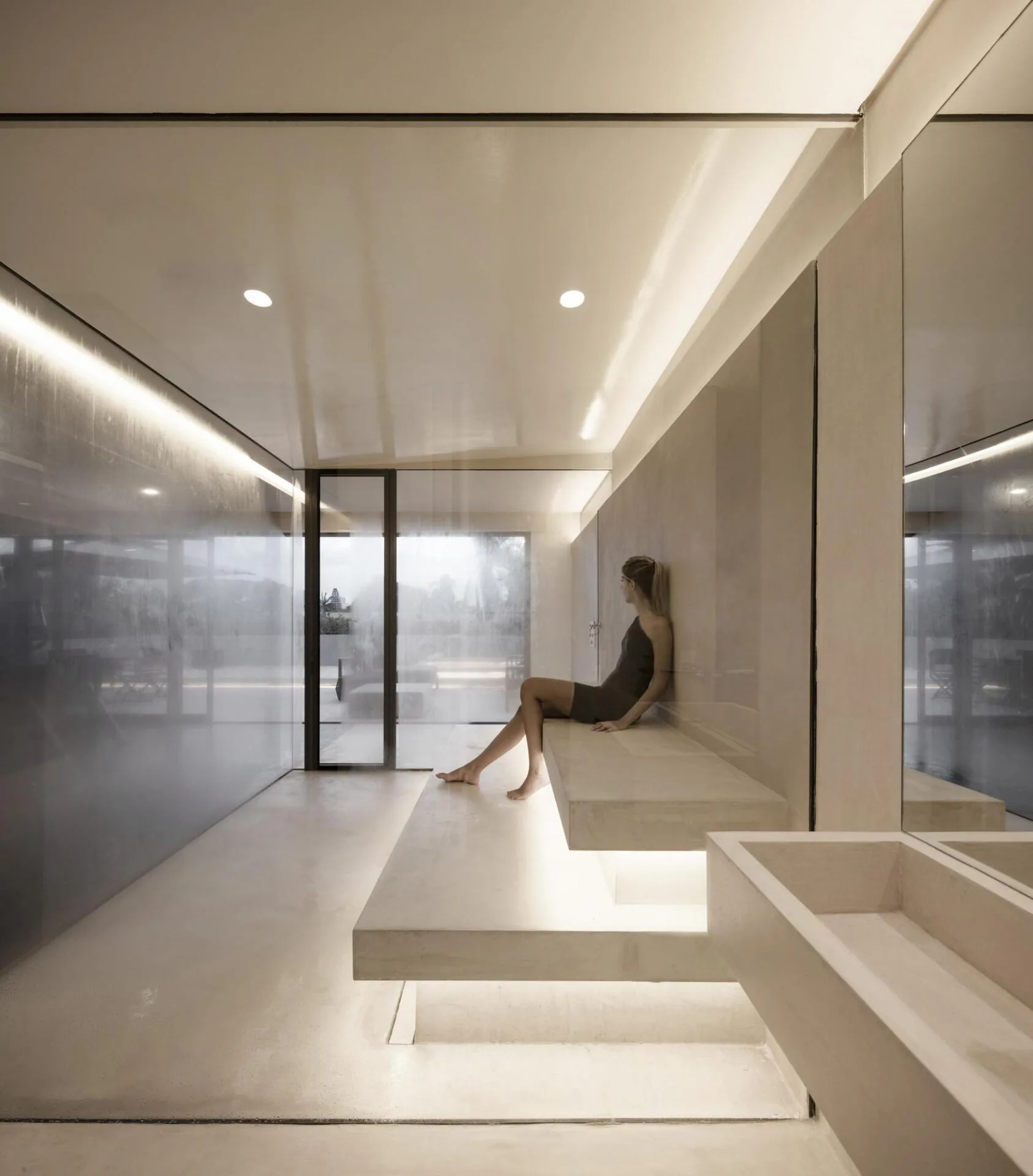 Паровая комната в спа LIV LUX