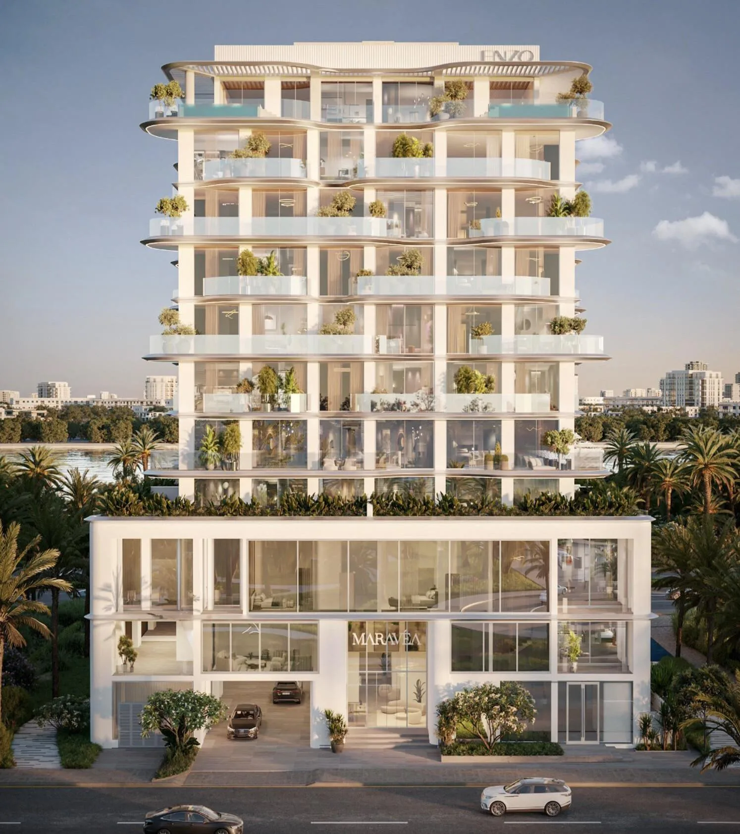 Вход в Maravea Residences с улицы