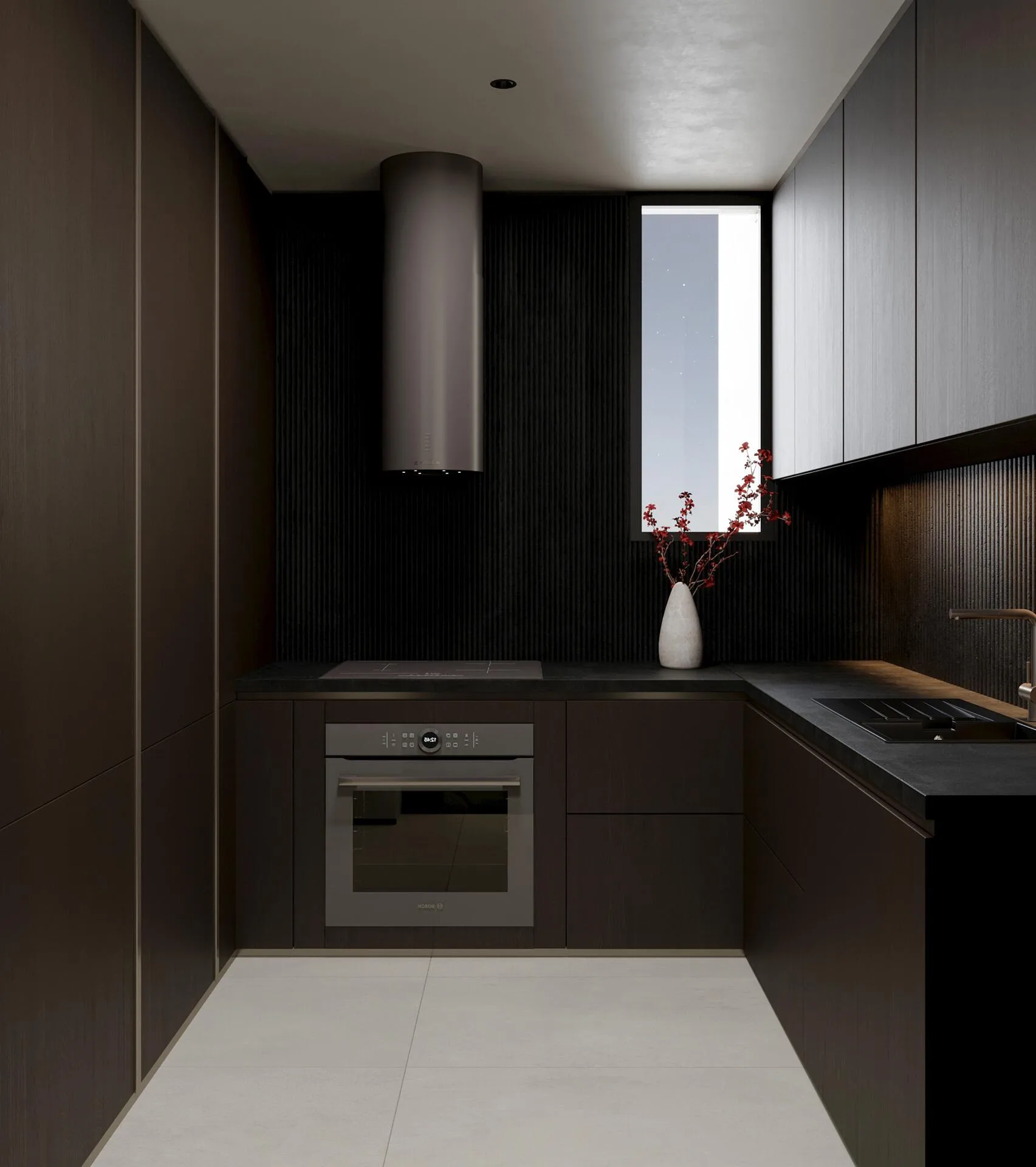 Кухня в квартире Marea Residences