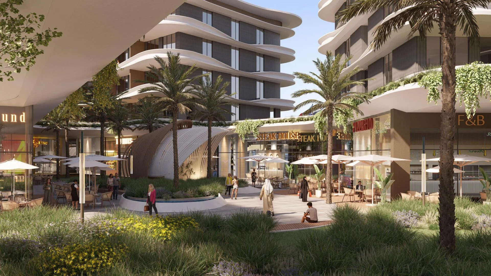 Рестораны с летними верандами в Mayfair Nexus
