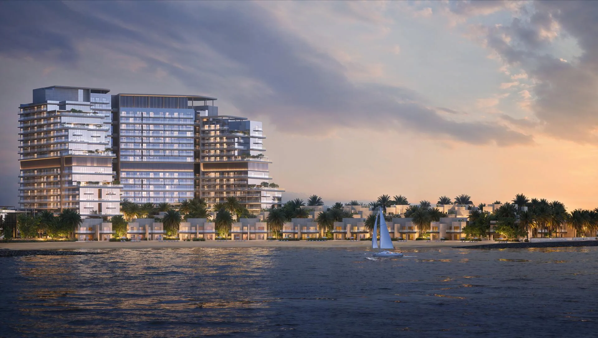 Башни The Luxury Collection Residences и виллы с моря