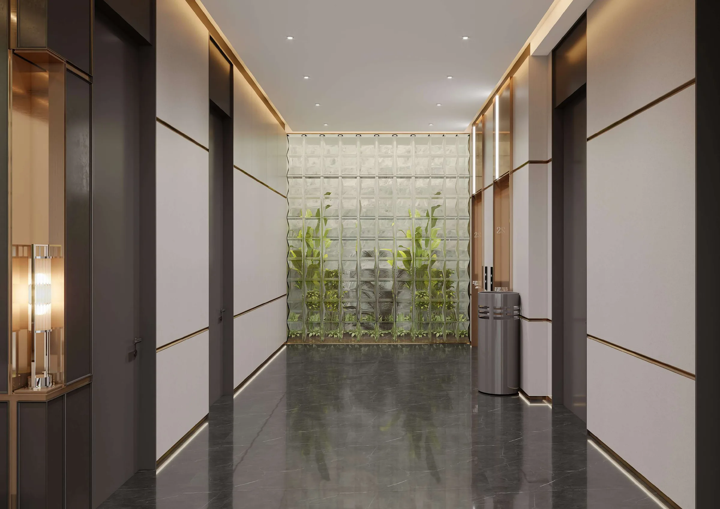 Лифтовый холл Nautis Residences
