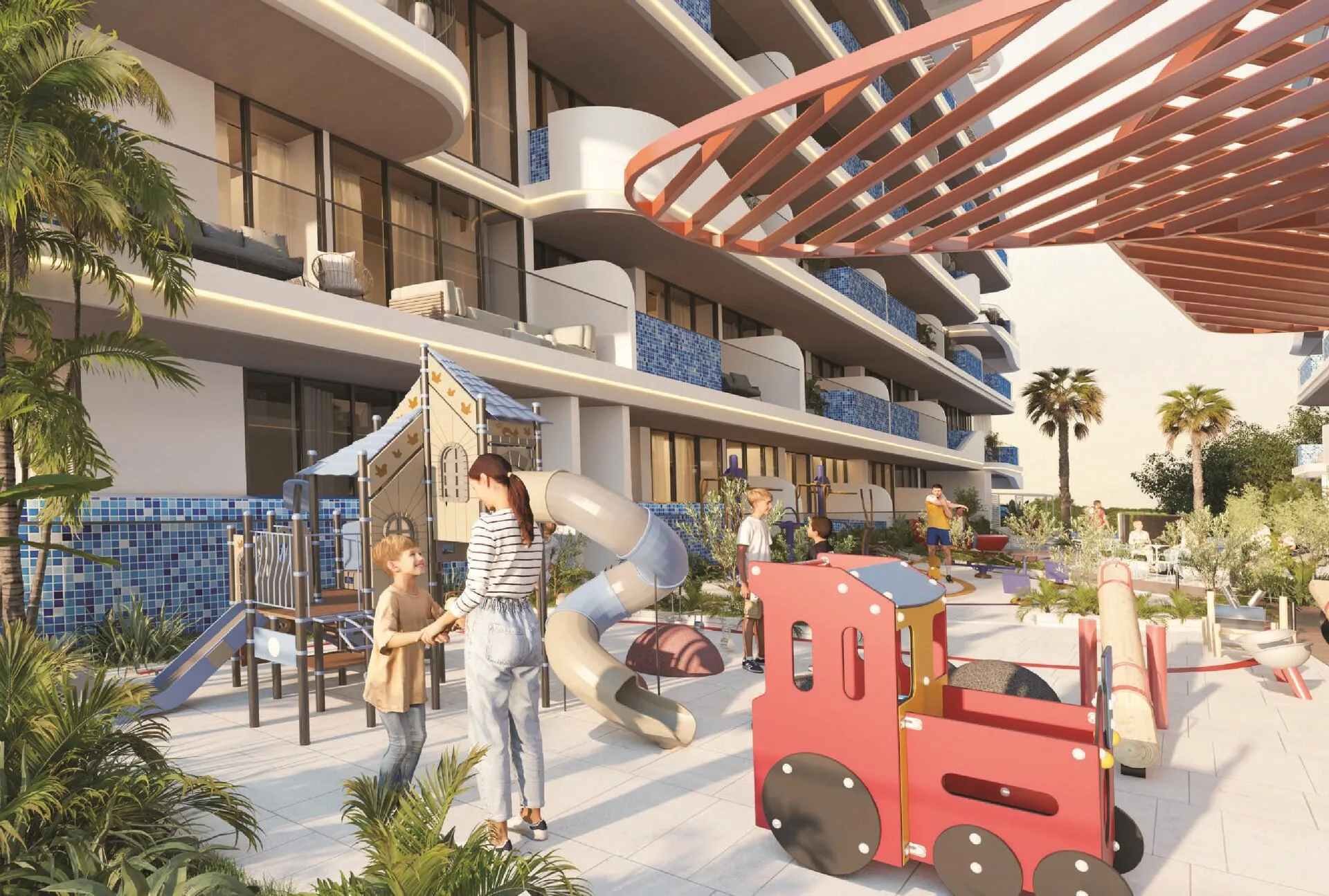 Детская площадка в Ocean Pearl 2