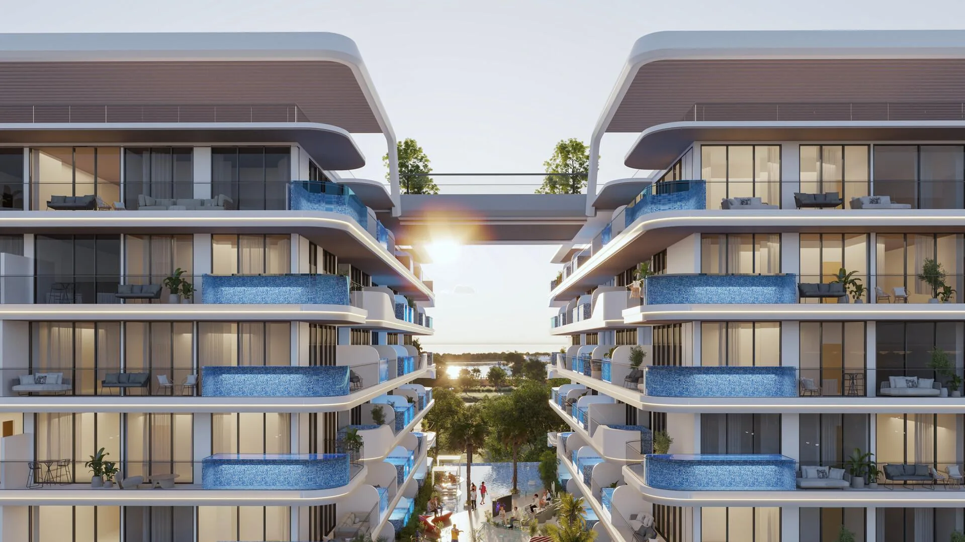SAMANA Ocean Pearl на закате