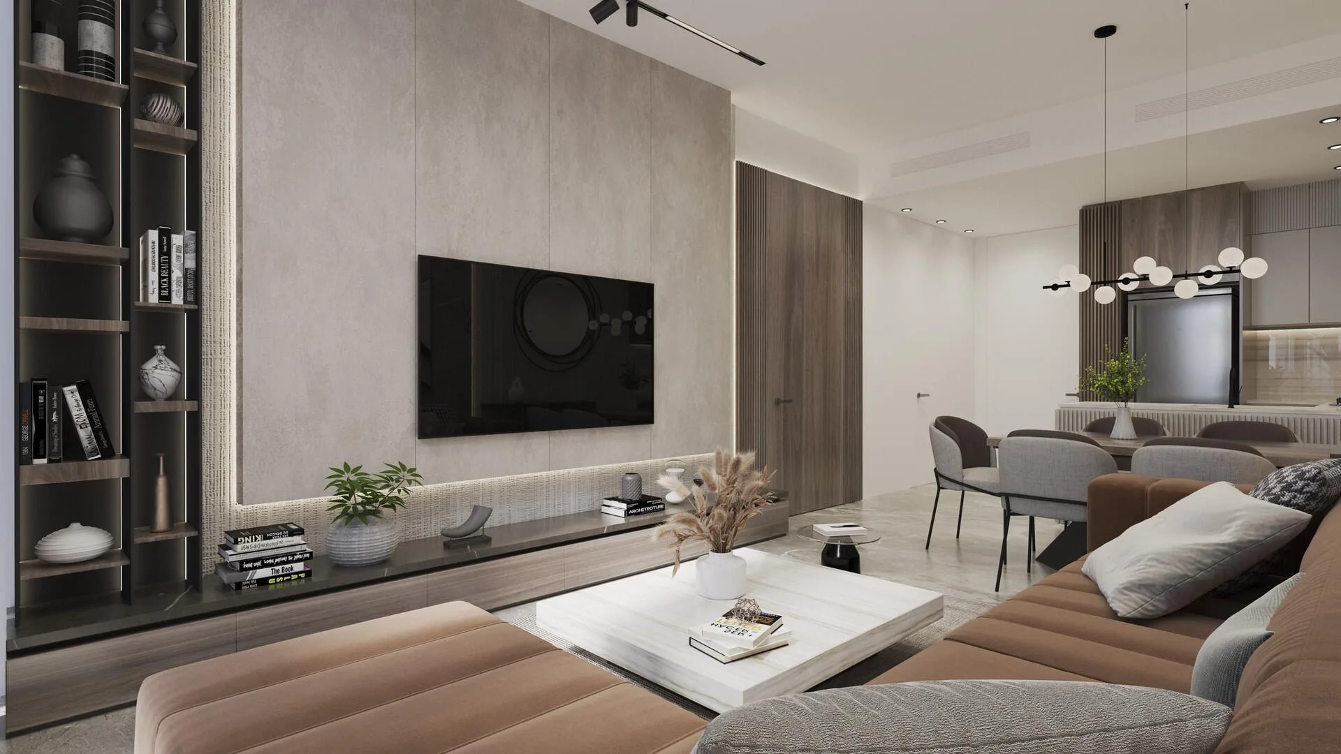 Гостиная в квартире SAMANA Ocean Pearl