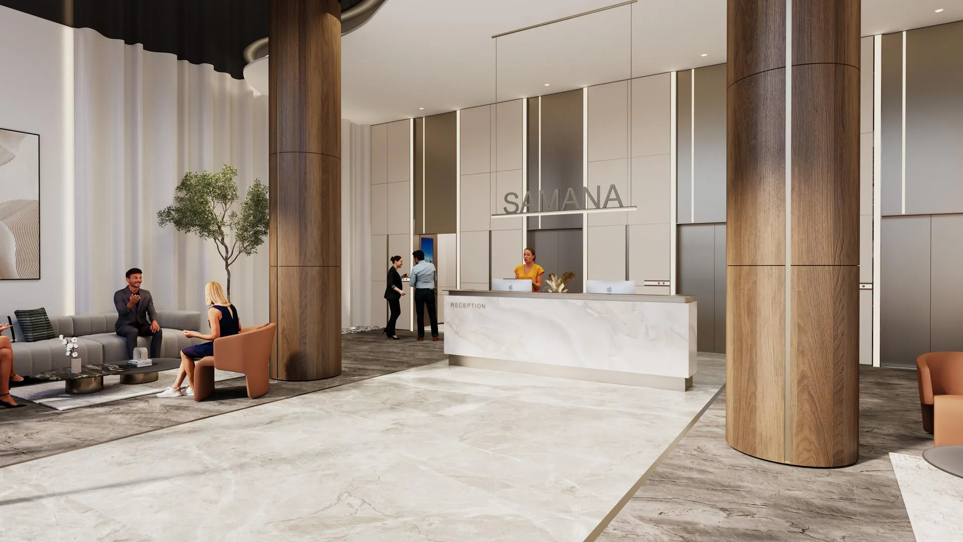 Вестибюль SAMANA Ocean Pearl