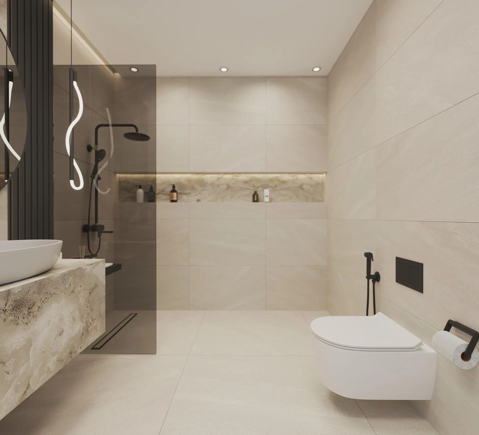 Ванная комната в квартире SAMANA Ocean Pearl
