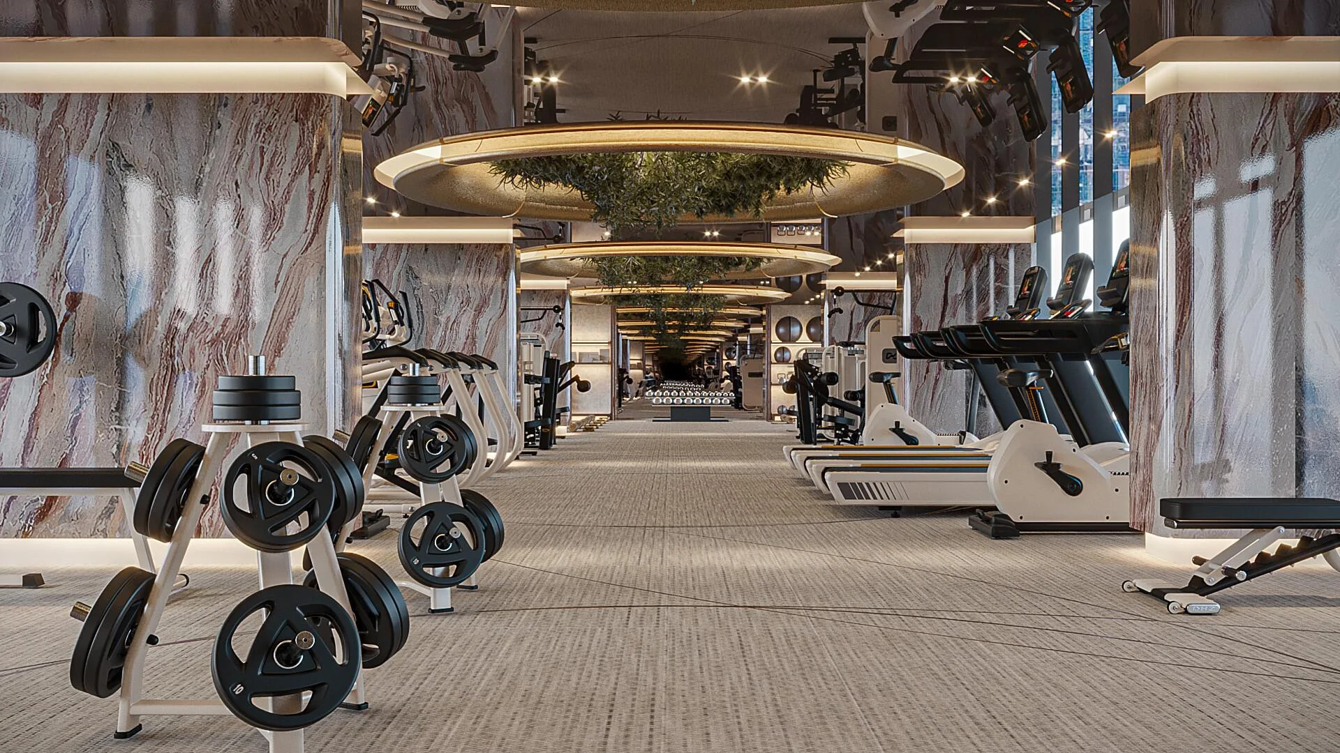 Спортзал Skyfit в One Sky Park