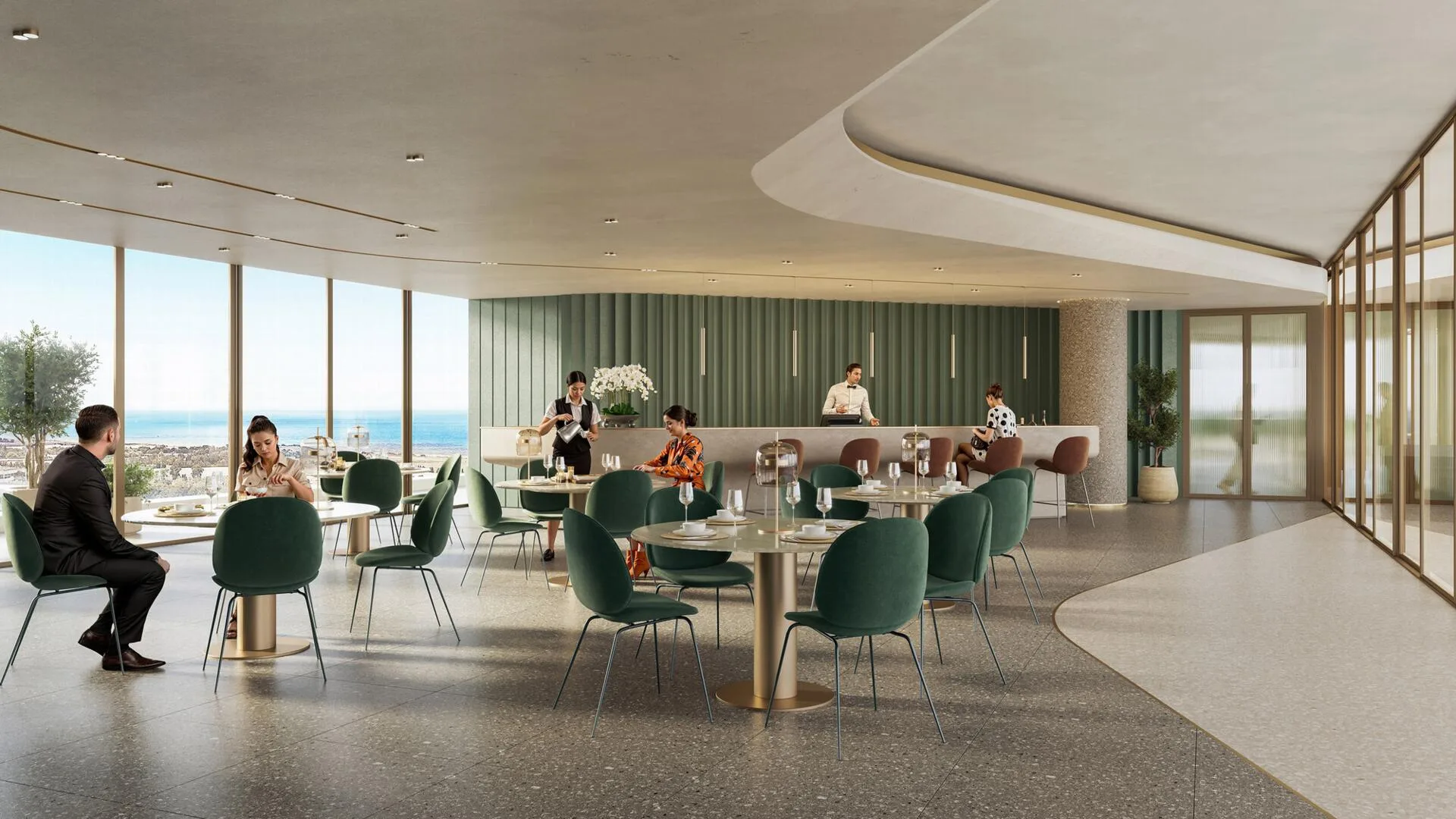 Кафе Palazzo Mare Café в Palazzo Tissoli