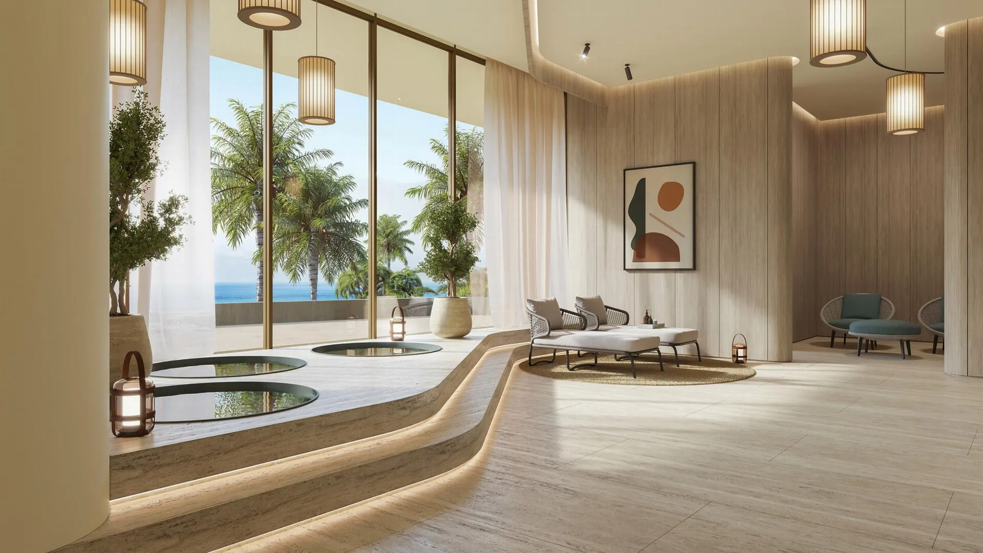 Спа Wellness Sphere в Palazzo Tissoli с бассейнами-джакузи