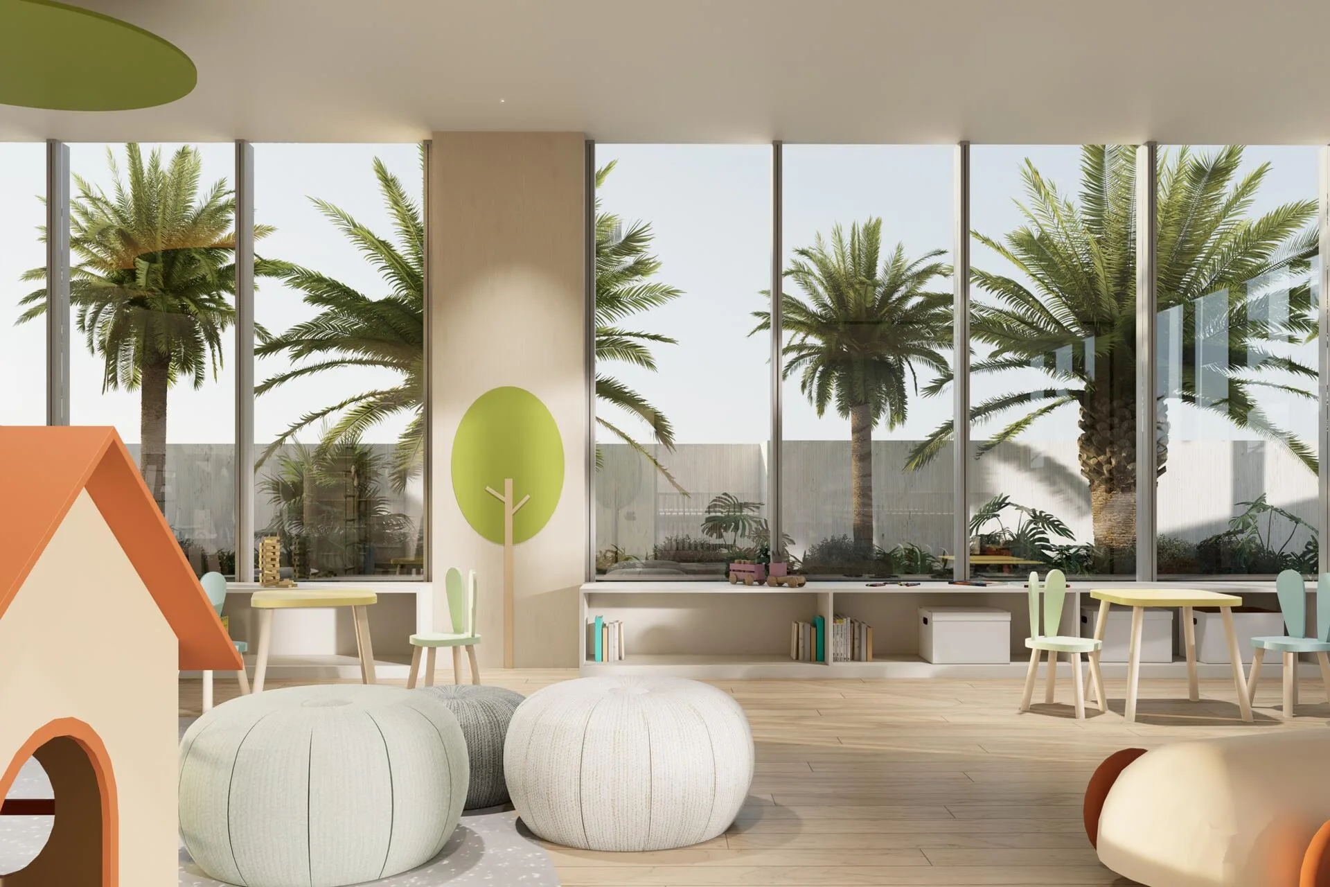 Крытая детская игровая в Parkgreen Residences