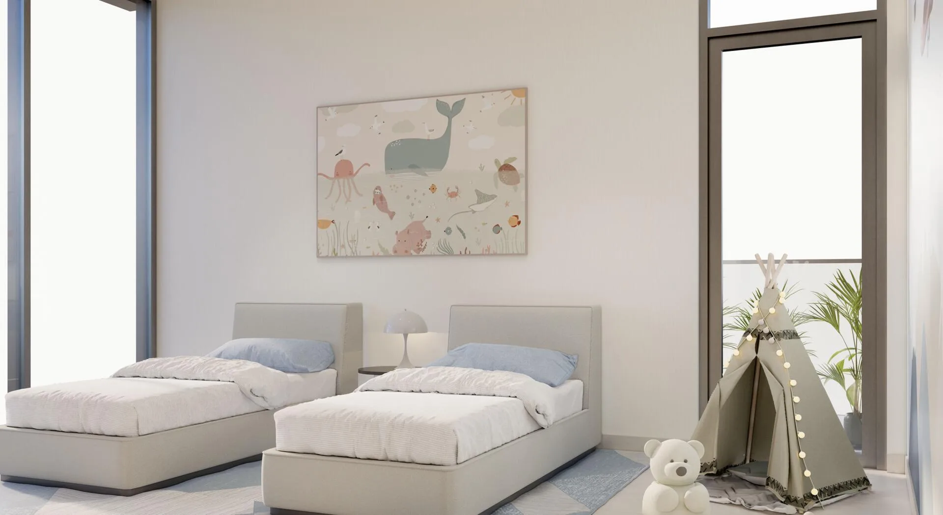 Детская комната в квартире Parkgreen Residences