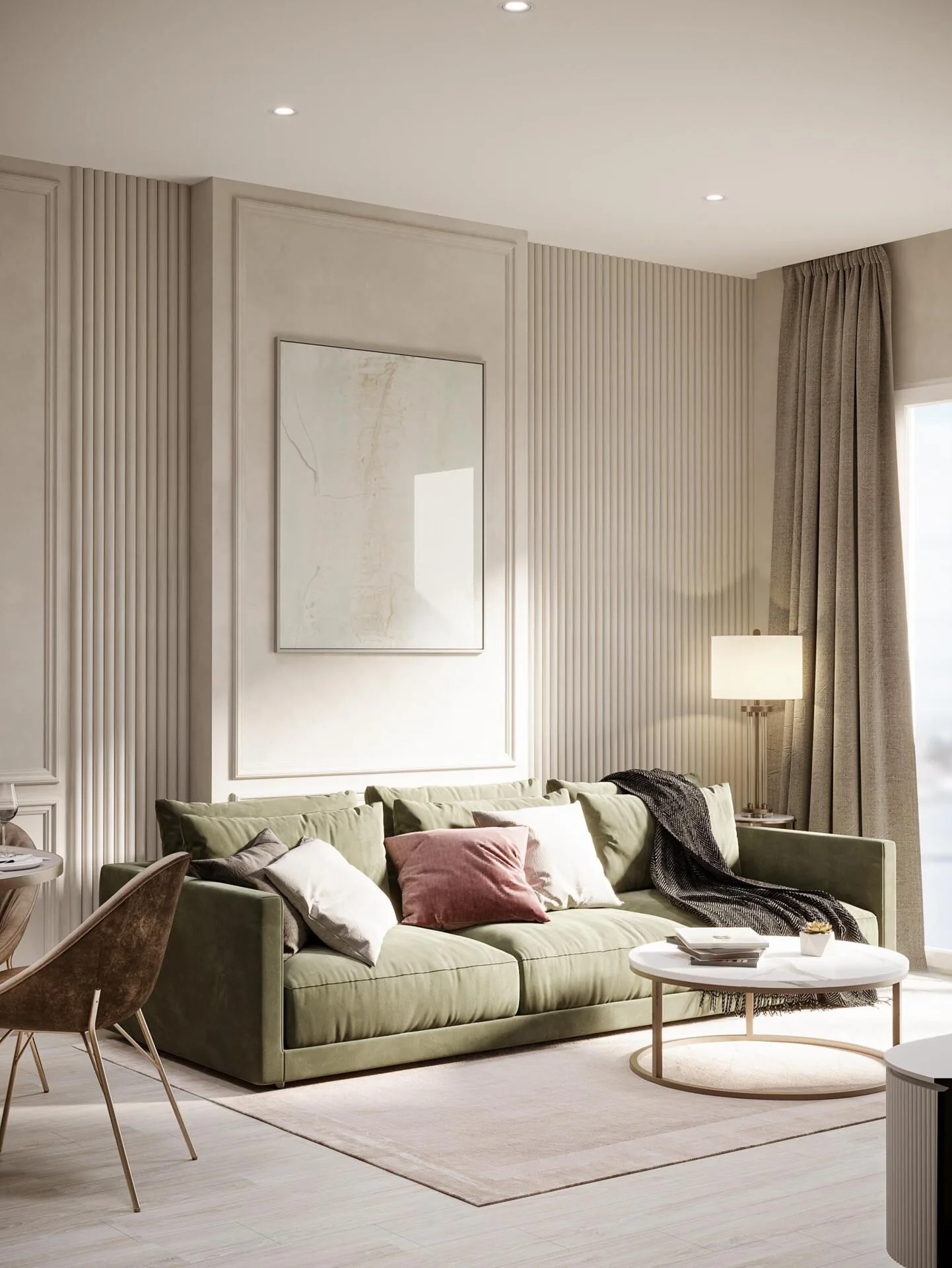 Гостиная Q Gardens Lofts