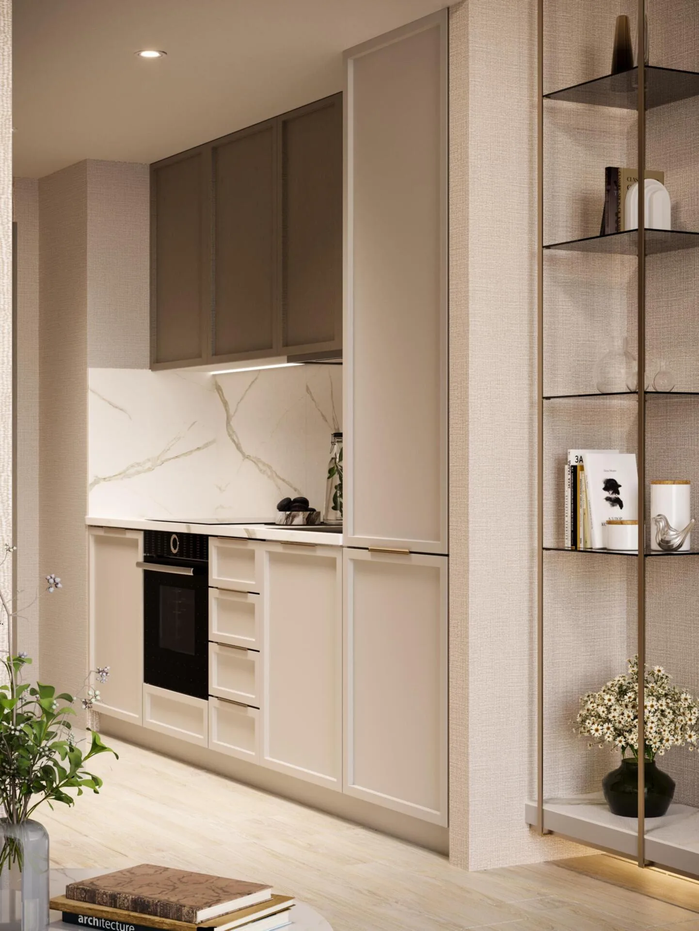 Кухня в квартире Q Gardens Lofts