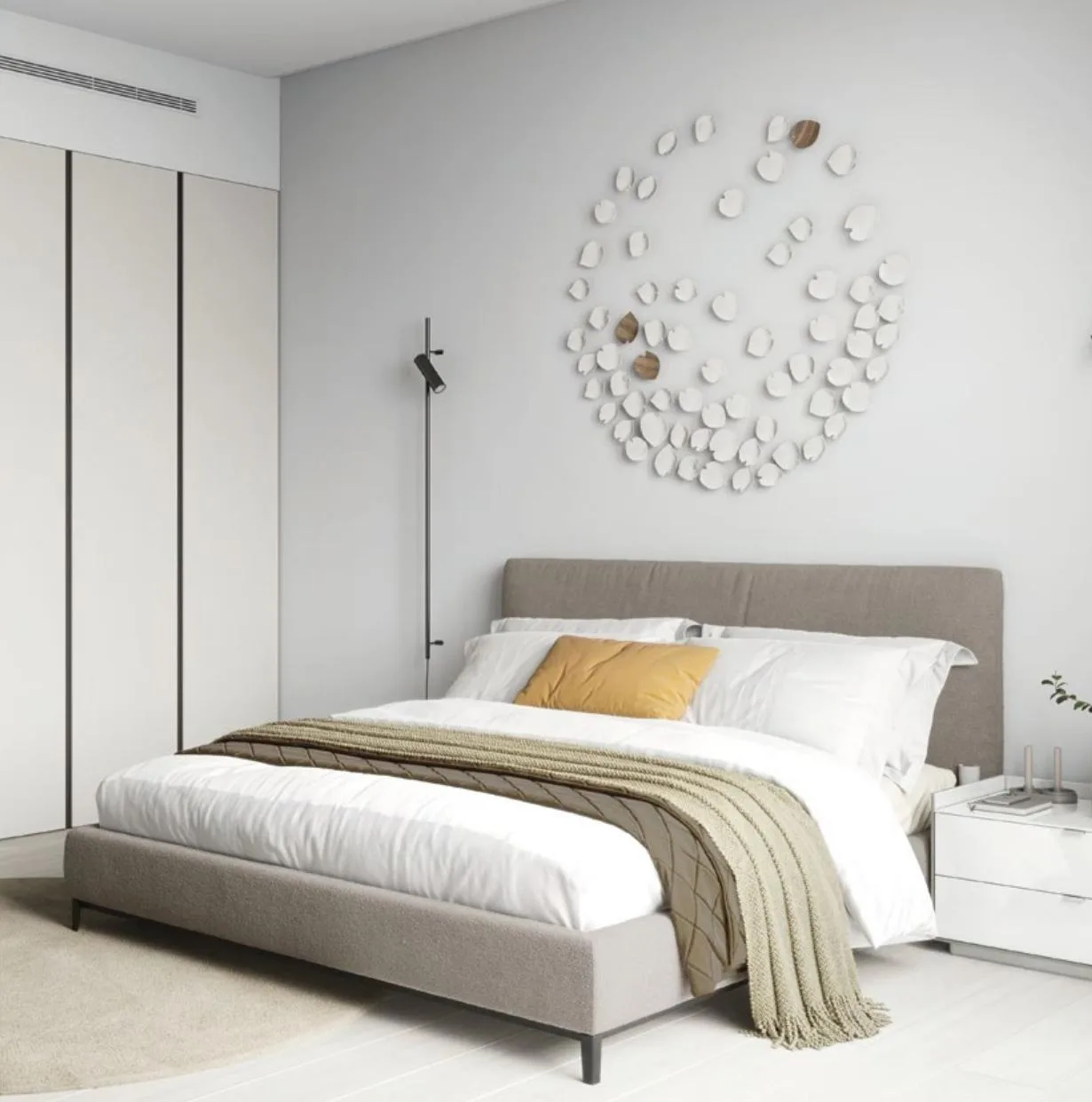 Спальня в квартире Podium Villa в RA1N