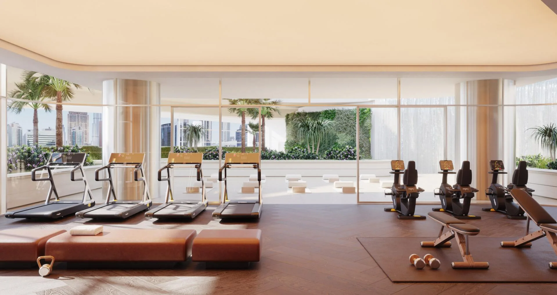 Фитнес-центр Regent Residences Dubai