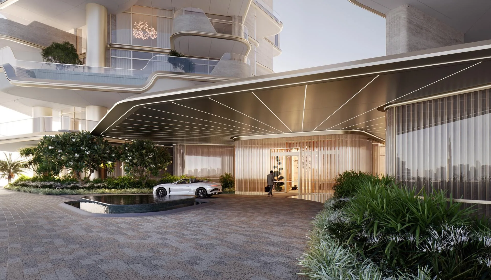 Вход в Regent Residences Dubai