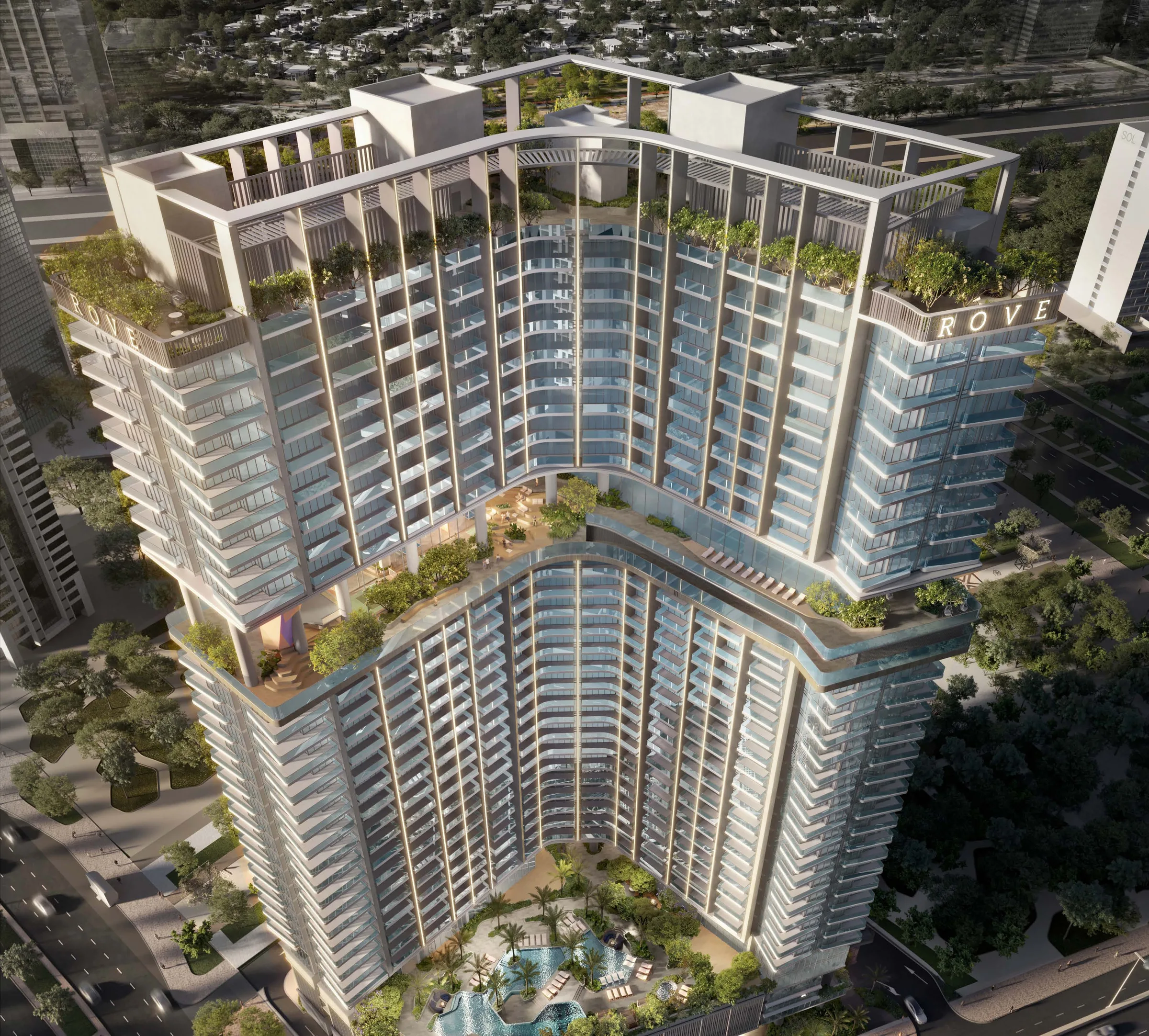 Sky garden Rove Home Marasi Drive