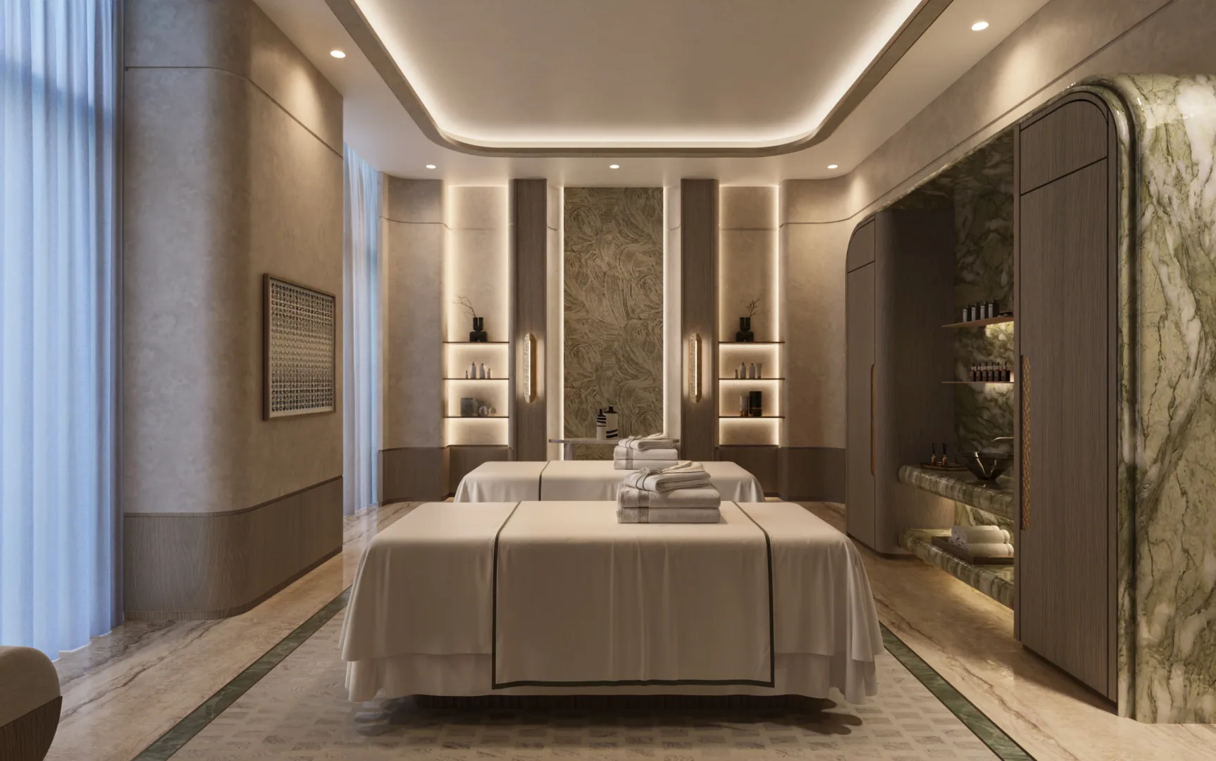 Визуализация: спа The St. Regis Residences